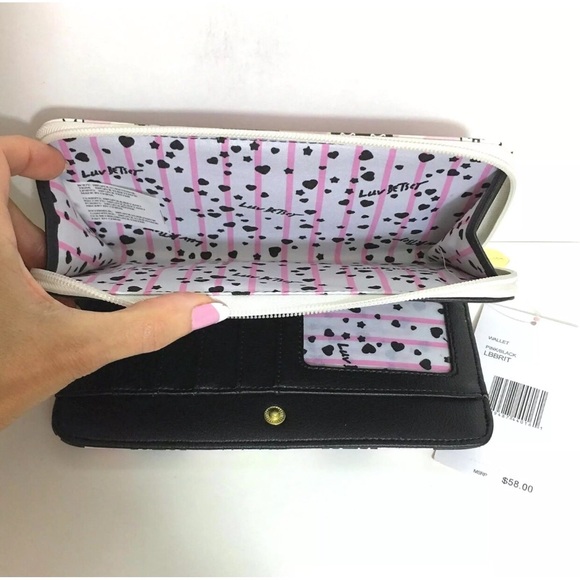 Luv Betsey Johnson Wallet Kitty Cat Change Purse - Picture 7 of 8